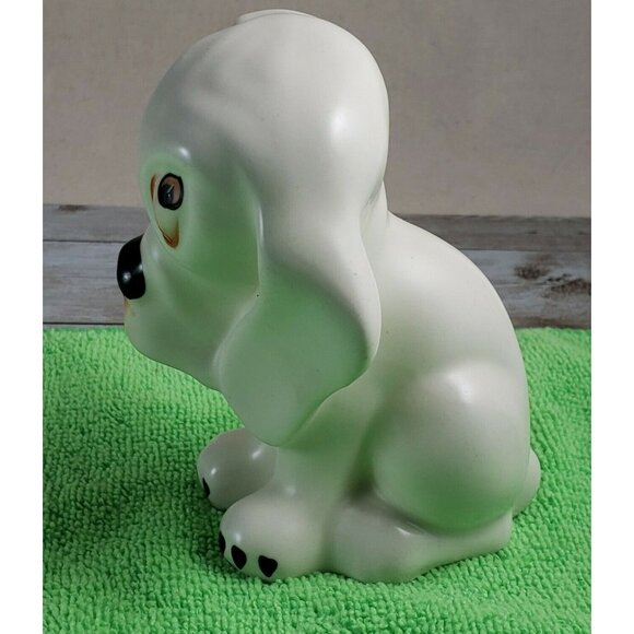 Crown Devon Sad Puppy Dog Figurine Desmond Ceramic 1930's England - Picture 2 of 8